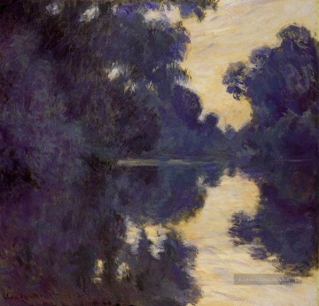  ein - Morgen auf der Seine Claude Monet Landschaft